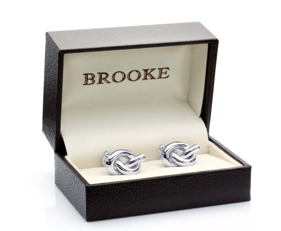 Silver Knots Cufflinks