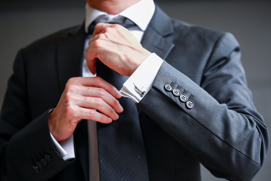 Silver Pen Cufflinks