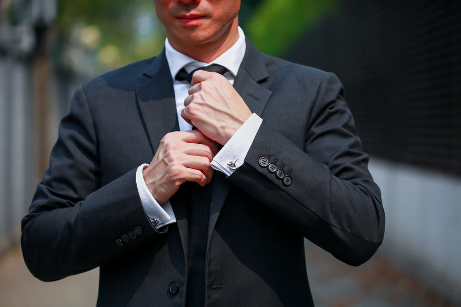 Silver Knots Cufflinks