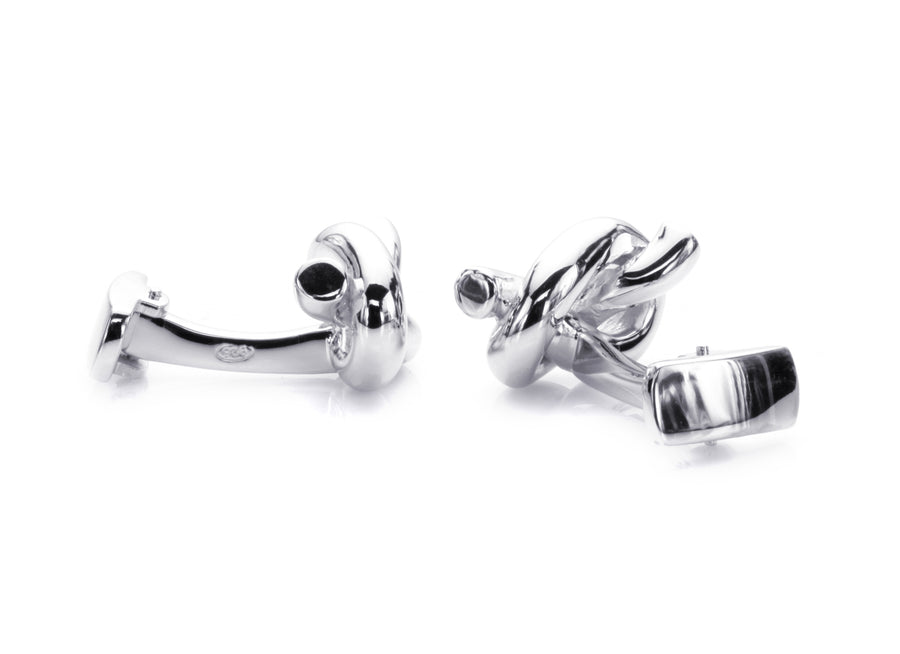 Silver Knots Cufflinks